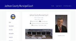 Desktop Screenshot of jacksoncountymunicipalcourt.com